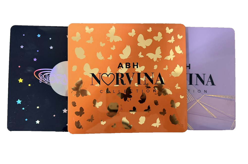 Anastasia Beverly Hills Norvina Pro Pigment Vol. #3, 5, 6 Palettes - Lot of 3